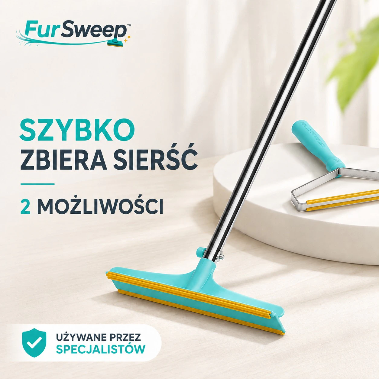 FurSweep™– skuteczne usuwanie sierści z kanap, dywanów i auta 1