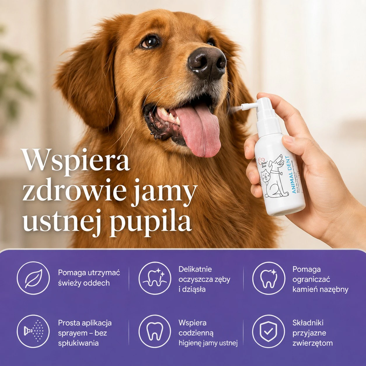 Preparat do jamy ustnej 50ml OverZoo 1