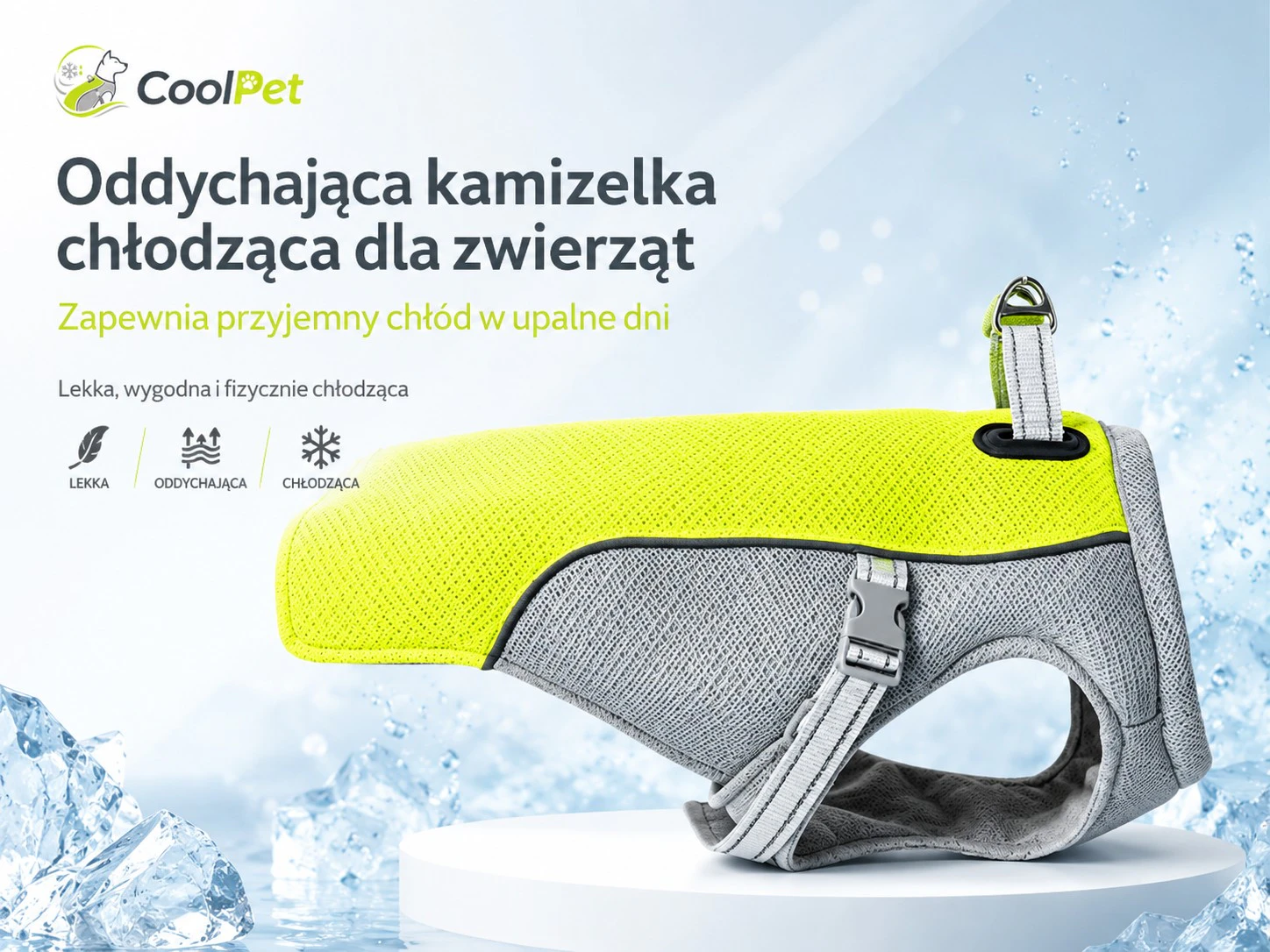 CoolPet – kamizelka chłodząca dla psa 1